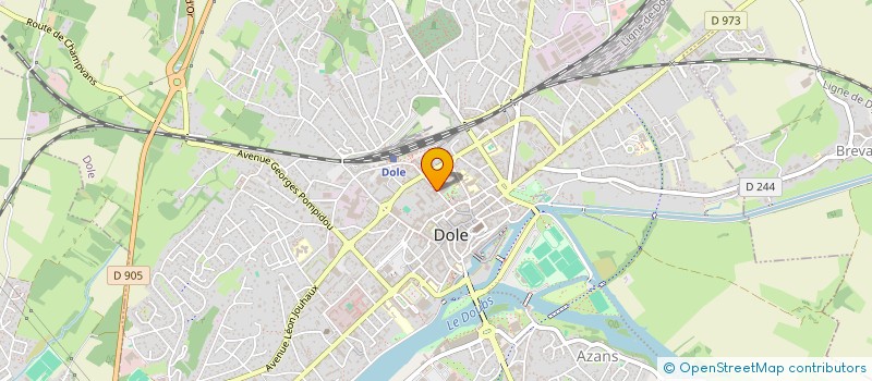 localisation de l'entreprise CNCS-COMMISSION NATIONALE DE CONTROLE SYLVICOLE à DOLE