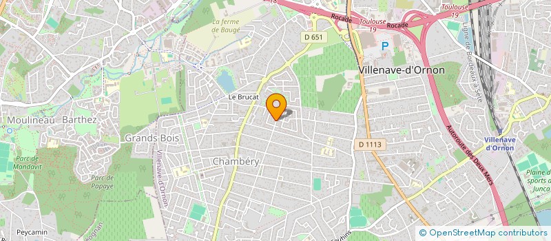 localisation de l'entreprise CND AQUITAINE à VILLENAVE-D'ORNON