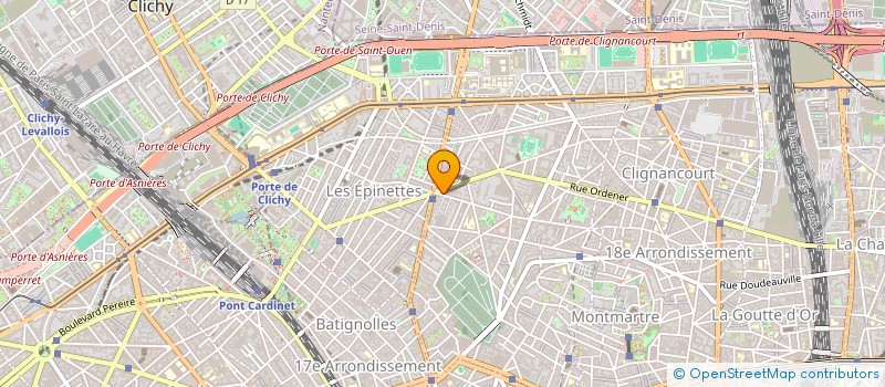 localisation de l'entreprise CND ENTREPRISE  PARIS