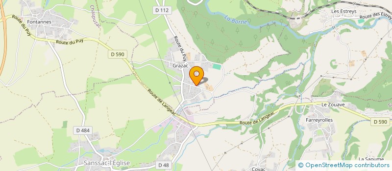 localisation de l'entreprise CNDE  SAINT-VIDAL