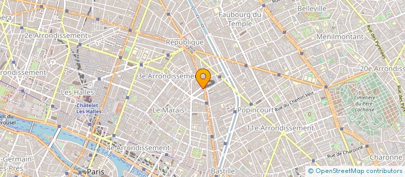 localisation de l'entreprise CNDLE CORP  PARIS
