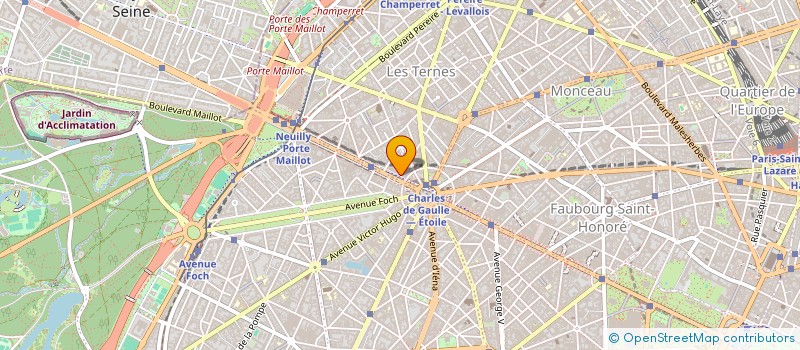 localisation de l'entreprise CNDO NATION III  PARIS