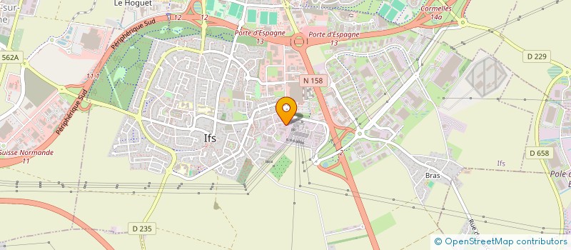 localisation de l'entreprise CNDP  IFS