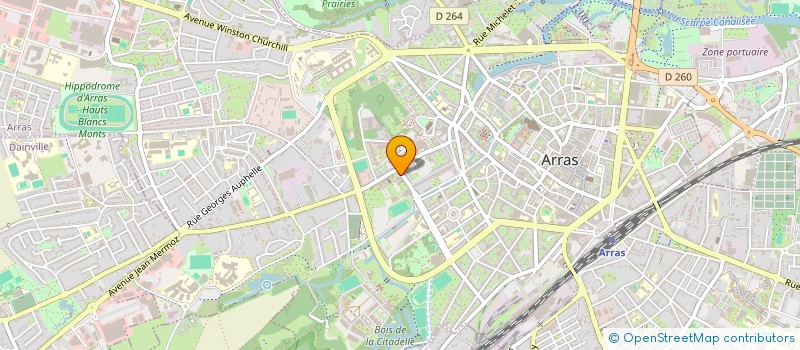 localisation de l'entreprise CNEAP HAUTS DE FRANCE à ARRAS