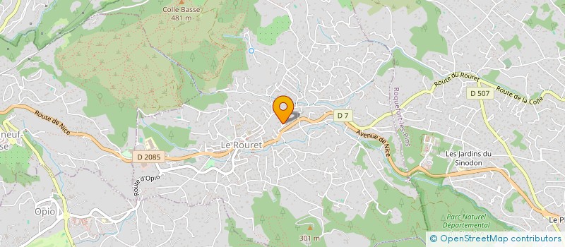 localisation de l'entreprise CNEEMR  LE ROURET