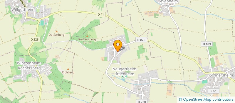 localisation de l'entreprise CNEO  NEUGARTHEIM-ITTLENHEIM