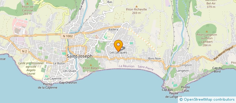 localisation de l'entreprise CNFPM à SAINT-JOSEPH
