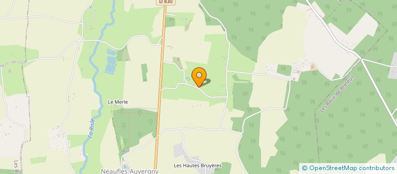 localisation de l'entreprise CNG 27  NEAUFLES-AUVERGNY