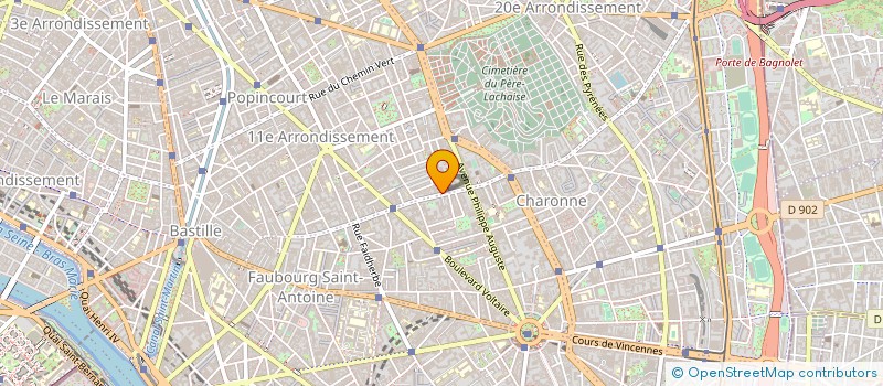 localisation de l'entreprise CNGE PRODUCTIONS  PARIS