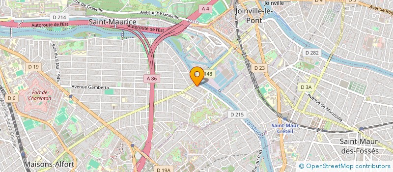 localisation de l'entreprise CNGL AUDIT & EXPERTISE  MAISONS-ALFORT