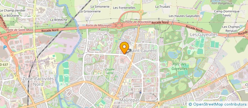 localisation de l'entreprise CNGO  RENNES