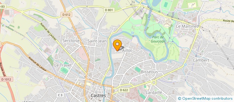 localisation de l'entreprise CNH CONCEPT à CASTRES