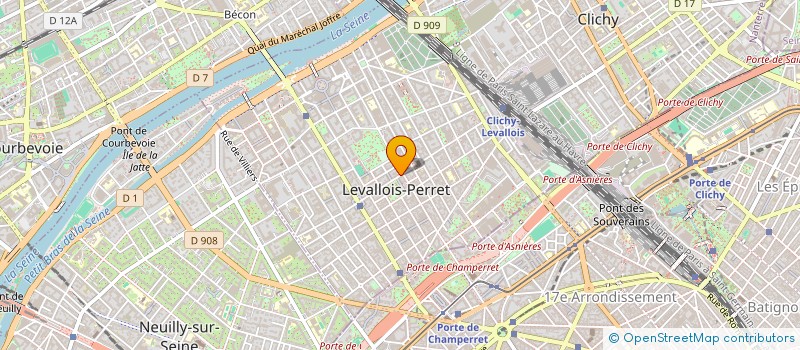 localisation de l'entreprise CNHA à LEVALLOIS-PERRET