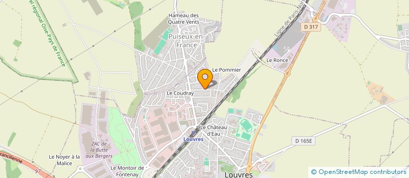 localisation de l'entreprise CNI SERVICES  MARLY-LA-VILLE