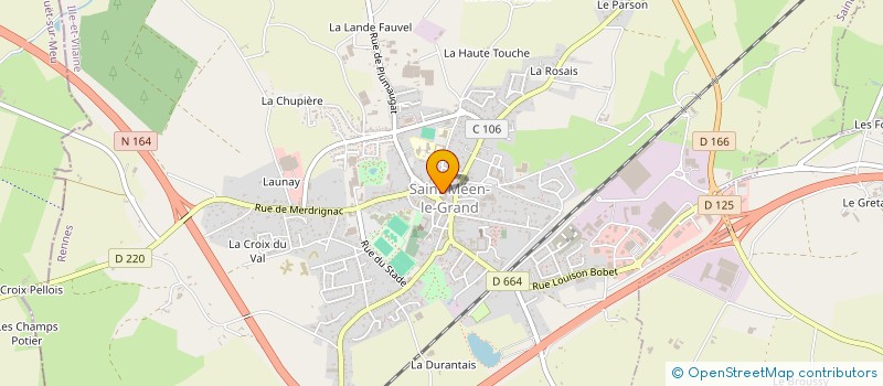 localisation de l'entreprise CNIDE1M  SAINT-MEEN-LE-GRAND