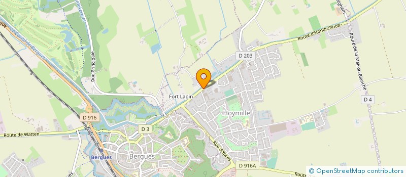 localisation de l'entreprise CNIMAH  HOYMILLE