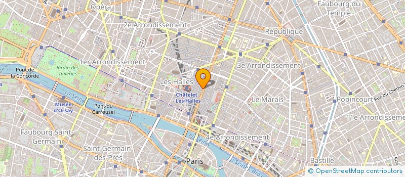 localisation de l'entreprise CNIS PUBLICATIONS à PARIS