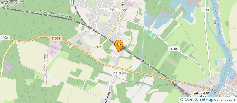 localisation de l'entreprise CNJ IMMO  VILLERS-LES-POTS