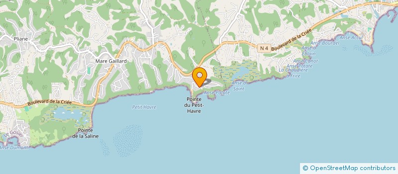 localisation de l'entreprise CNK BAT à LE GOSIER