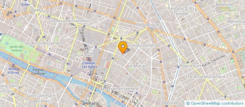 localisation de l'entreprise CNL  PARIS