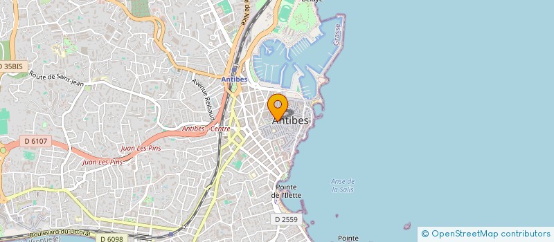 localisation de l'entreprise CNL à ANTIBES