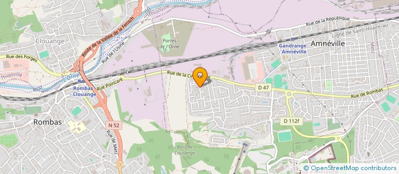 localisation de l'entreprise CNL IMMO  AMNEVILLE