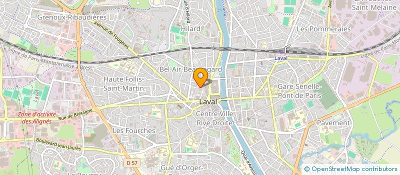 localisation de l'entreprise CNLJP à LAVAL