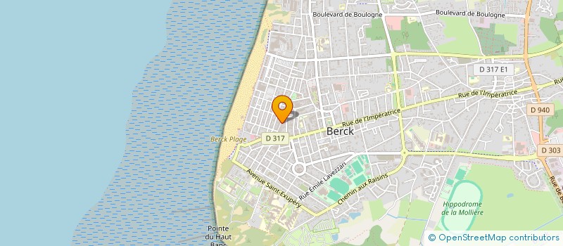 localisation de l'entreprise CNLP  BERCK