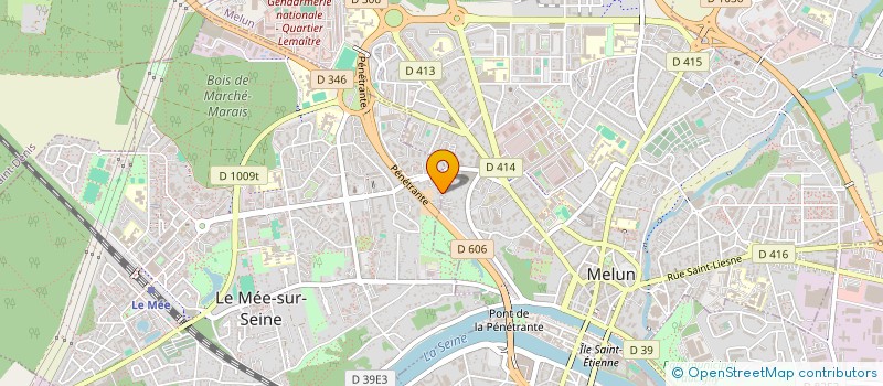 localisation de l'entreprise CNLS IMMO  LE MEE SUR SEINE