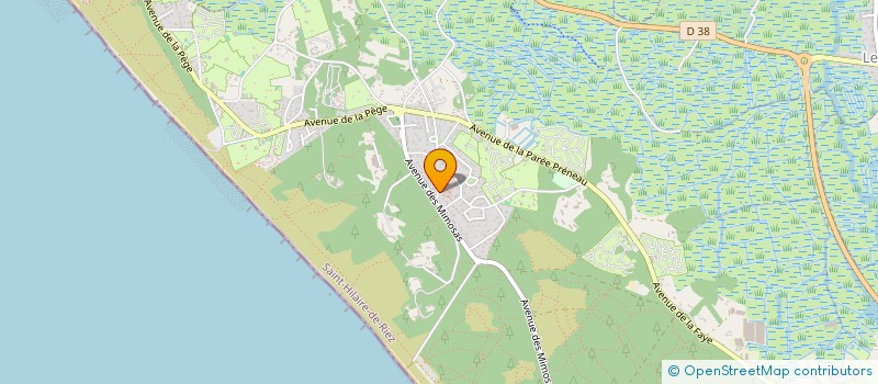 localisation de l'entreprise CNM  SAINT-HILAIRE-DE-RIEZ