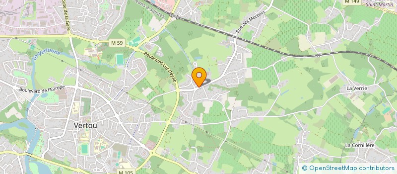 localisation de l'entreprise CNMP  VERTOU