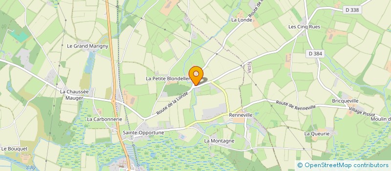 localisation de l'entreprise CNN IMMO  LESSAY