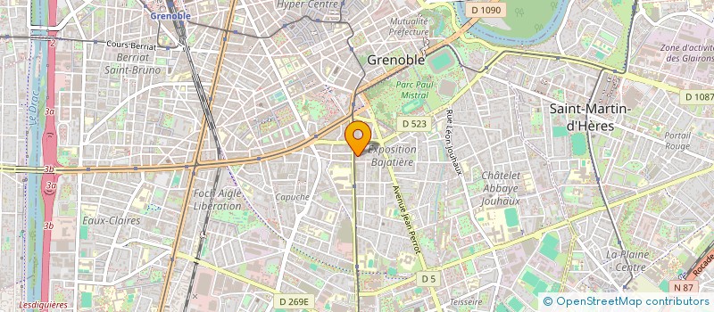 localisation de l'entreprise CNOSSOS  SAINT-PAUL-DE-VARCES