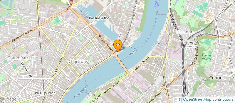 localisation de l'entreprise CNOVA PAY à BORDEAUX