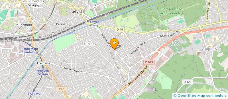 localisation de l'entreprise CNP à SEVRAN