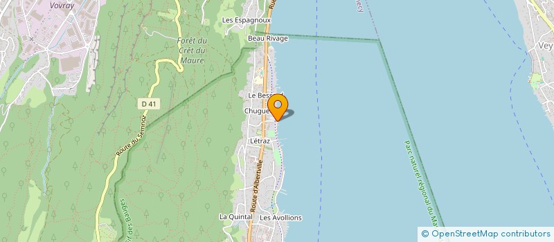 localisation de l'entreprise CNP  POISY