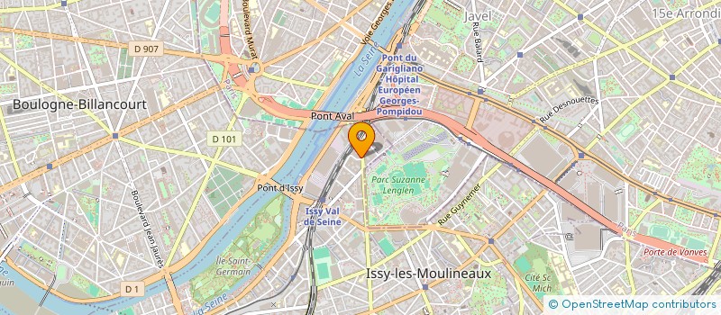 localisation de l'entreprise CNP ASSURANCES SANTE INDIVIDUELLE  ISSY-LES-MOULINEAUX