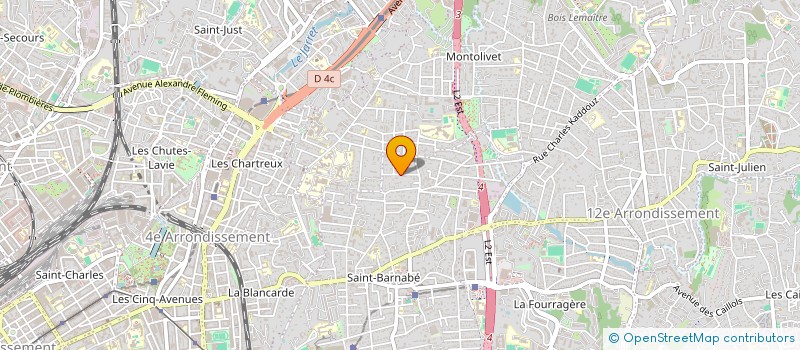 localisation de l'entreprise CNP HABITAT à MARSEILLE