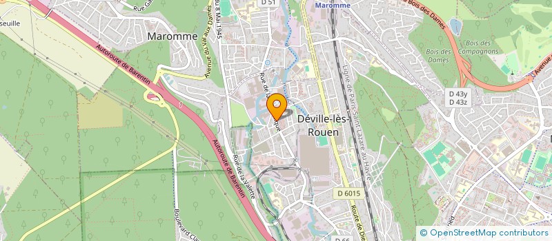 localisation de l'entreprise CNP RENOVATION à DEVILLE-LES-ROUEN