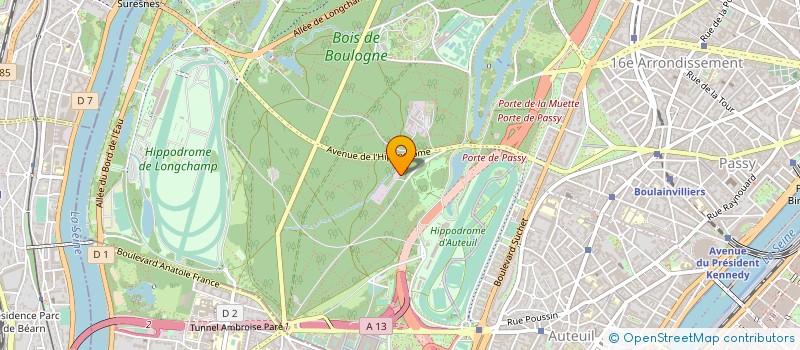 localisation de l'entreprise CNPF SERVICES GENERAUX à PARIS