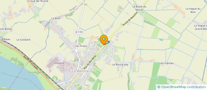 localisation de l'entreprise CNPH PIVERDIERE à LA MENITRE