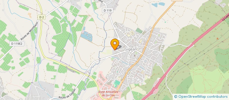 localisation de l'entreprise CNR MONTPELLIER 2027  GIGEAN