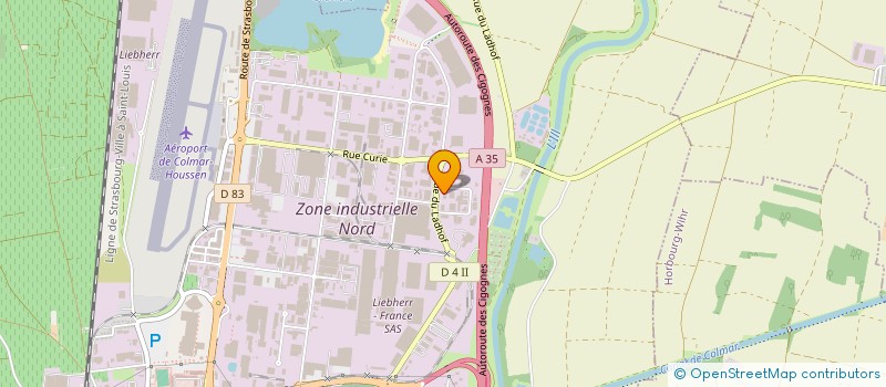 localisation de l'entreprise CNR PISCINES  COLMAR