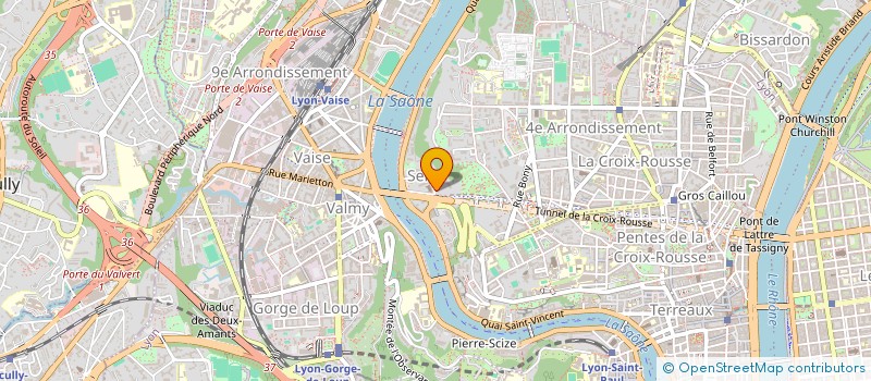 localisation de l'entreprise CNR SOLAIRE 1  LYON