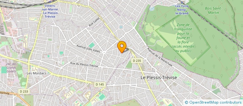 localisation de l'entreprise CNRJ IMMO  CHAMPIGNY-SUR-MARNE