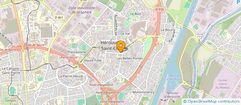 localisation de l'entreprise CNS à HEROUVILLE-SAINT-CLAIR