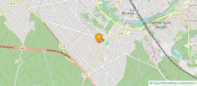 localisation de l'entreprise CNS à BRUNOY