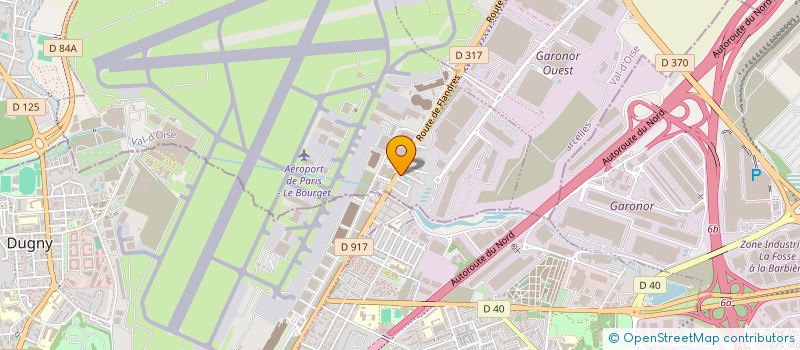 localisation de l'entreprise CNS BAT à BONNEUIL-EN-FRANCE