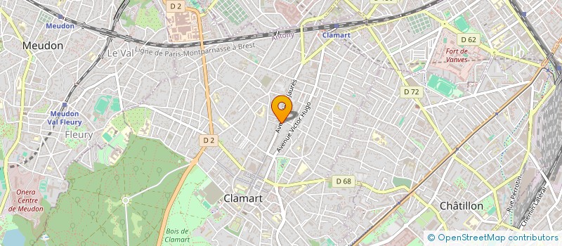localisation de l'entreprise CNS CONSEIL à CLAMART