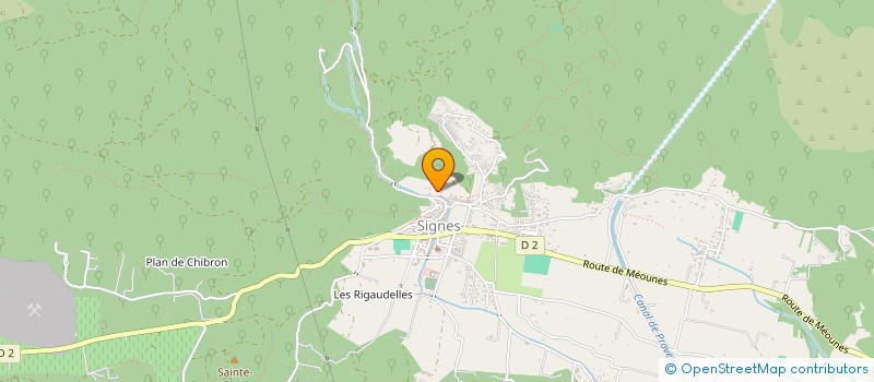 localisation de l'entreprise CNS FORMATION  SIGNES